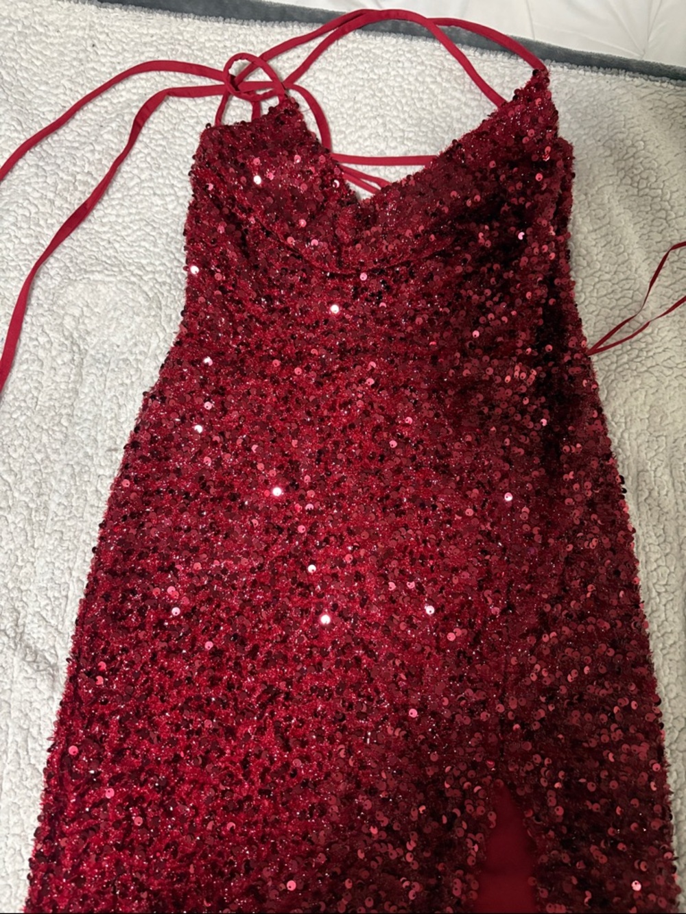 Fashion Nova Wild Soul Sequin Maxi Dress - Picture 4 of 8